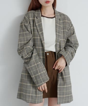 OUTLET(アウトレット) 【Kastane】デザインオーバージャケット