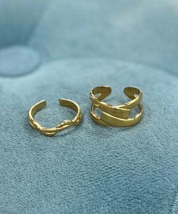 NICE CLAUP / OLIVE des OLIVE OUTLET(ナイスクラップ  / オリーブ デ オリーブ アウトレット) 【RMAF】2点セットリング