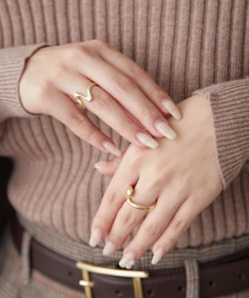 NICE CLAUP / OLIVE des OLIVE OUTLET(ナイスクラップ  / オリーブ デ オリーブ アウトレット) 【RMAF】2点セットリング