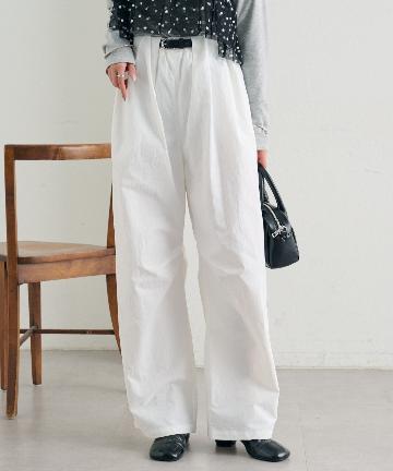 mystic(ミスティック) ボリュームイージーパンツ