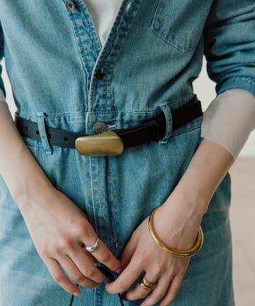 RIVE DROITE(リヴドロワ) 予約【コーデを格上げ】イタバックルベルト