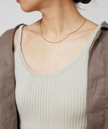 GALLARDAGALANTE(ガリャルダガランテ) ステンレスドットチェーンネックレス