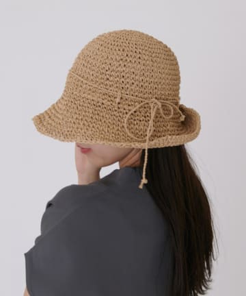 COLONY 2139(コロニー トゥーワンスリーナイン) 手編みペーパーハット