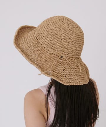 COLONY 2139(コロニー トゥーワンスリーナイン) 【リバイバル/新色追加】手編みつば広ペーパーハット