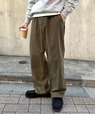 CIAOPANIC TYPY(チャオパニックティピー) ≪26SS展示会アイテム≫　履き心地◎/ユニセックス/リップストップミリタリーパンツ