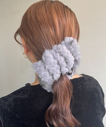 Lattice(ラティス) キルティング風エコファークリップ