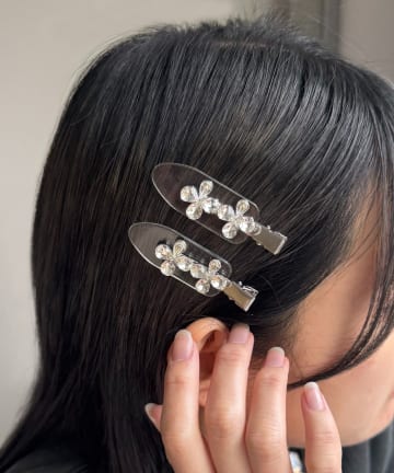 Lattice(ラティス) フラワービジュークリップセット(2P)