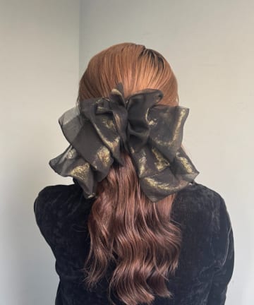 Lattice(ラティス) シアービッグリボンバレッタ