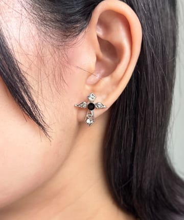 Lattice(ラティス) クロスフェザーピアス