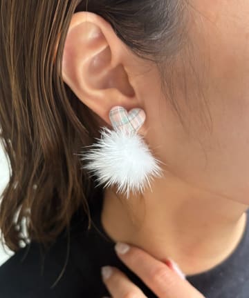 Lattice(ラティス) 2wayファーピアス