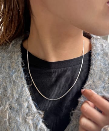 Lattice(ラティス) ＜ステンレス＞スネークネックレス