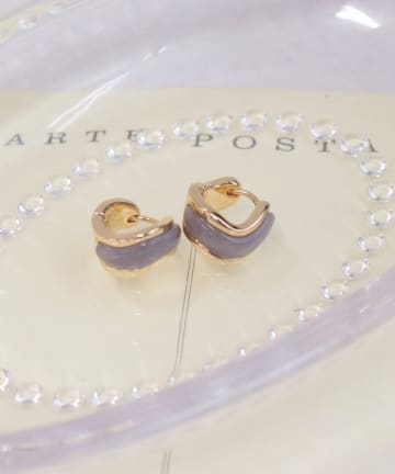 FREDY & GLOSTER(フレディ アンド グロスター) カラーストーンワンタッチピアス