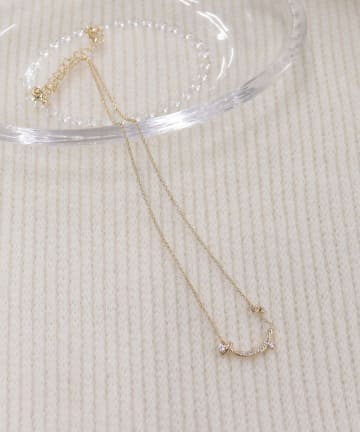 FREDY & GLOSTER(フレディ アンド グロスター) モチーフジルコネックレス