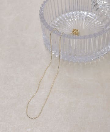 FREDY & GLOSTER(フレディ アンド グロスター) ねじりチェーンミディネックレス