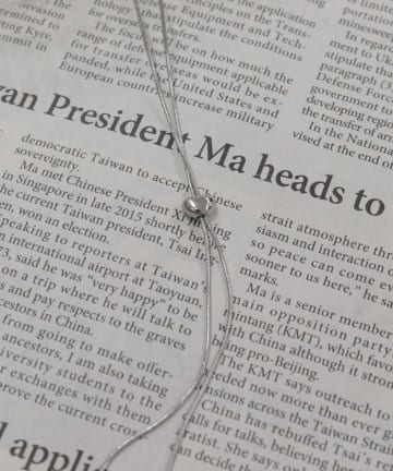 FREDY & GLOSTER(フレディ アンド グロスター) スネイクチェーン粒スライドネックレス