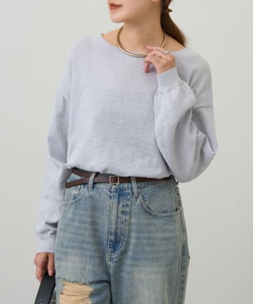 SHENERY(シーナリー) 【26SS予約】ラメワイドニット