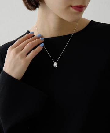 Whim Gazette(ウィム ガゼット) 【Hoaw.】ドロップロングネックレス