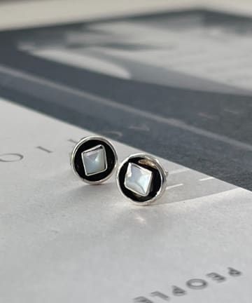 ear PAPILLONNER(イア パピヨネ) 《スターリングシルバー使用》プチサークルピアス