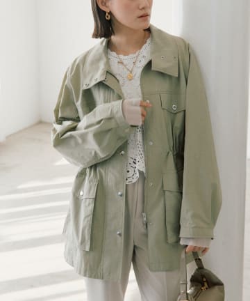 RIVE DROITE(リヴドロワ) 【セットアップ対応可】スタンドワークジャケット