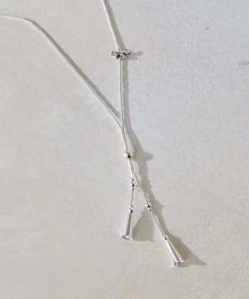 ear PAPILLONNER(イア パピヨネ) 《スターリングシルバー使用》フェティッシュY字ネックレス