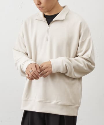 COLONY 2139(コロニー トゥーワンスリーナイン) 【リバイバル/セットアップ対応】シンセティックスエードハーフジップ