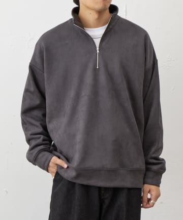 COLONY 2139(コロニー トゥーワンスリーナイン) 【リバイバル/セットアップ対応】シンセティックスエードハーフジップ