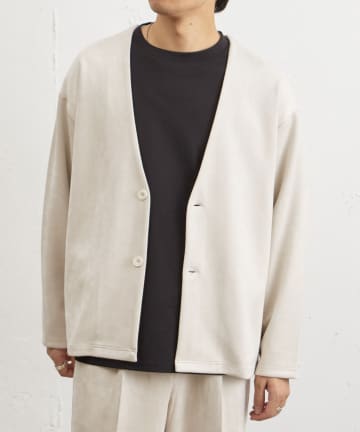 COLONY 2139(コロニー トゥーワンスリーナイン) 【リバイバル/セットアップ対応】シンセティックスエードカーディガン