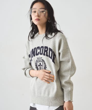 LOUNGEDRESS(ラウンジドレス) ジャガードロゴニット