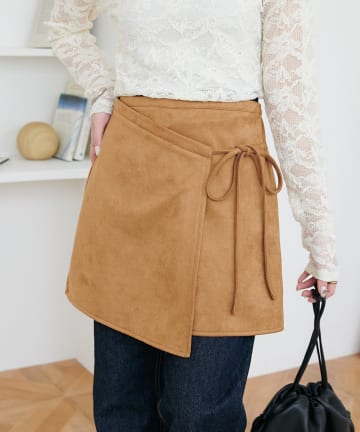 DISCOAT(ディスコート) 【1/17（土）19：00～予約開始/SS先行予約】アソートラップミニスカート