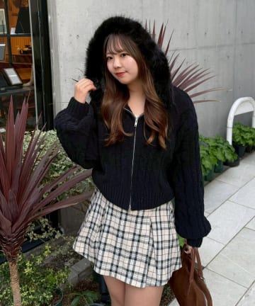 Remind me and forever(リマインドミーアンドフォーエバー) ＼マシュマロタッチ／ケーブルファーパーカー