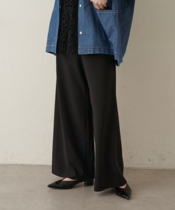 Omekashi(オメカシ) 【セットアップ着用可能◎】バイアスワイドパンツ