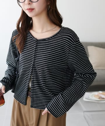 DISCOAT(ディスコート) 【SS先行予約/7色展開!/WEB限定】起毛前後2WAYカーデ