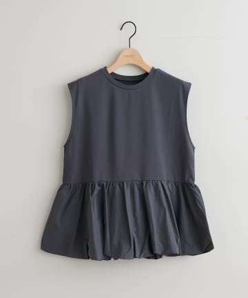 DISCOAT(ディスコート) 【SS先行予約/WEB限定】バルーンペプラムフレンチT