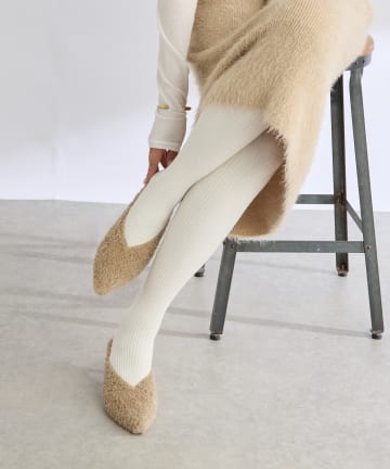 OUTLET(アウトレット) 【RIVE DROITE】リブタイツ