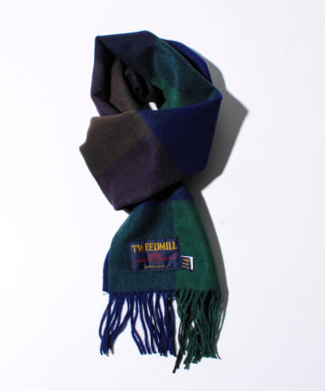 FREDY & GLOSTER(フレディ アンド グロスター) 【TWEED MILL/ツイードミル】ウールチェックストール25