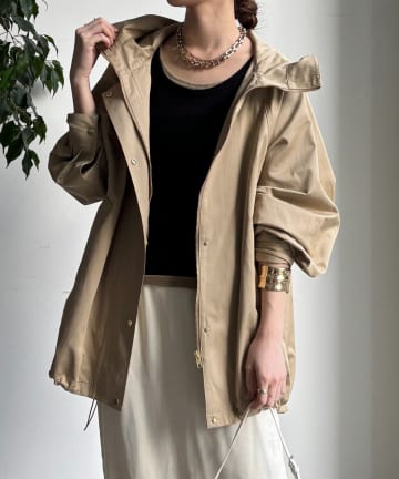 DOUDOU(ドゥドゥ) スタンドフーディーMA1