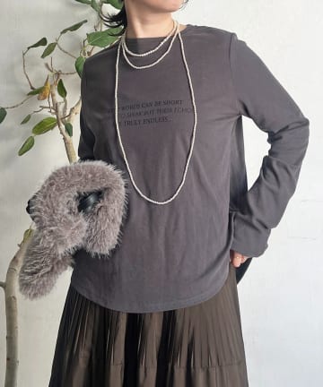 Croisiere(クロジエール) スラブデザインロゴＴ