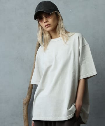 COLONY 2139(コロニー トゥーワンスリーナイン) 【paradigm】バイオ加工クルーネックフェードT半袖