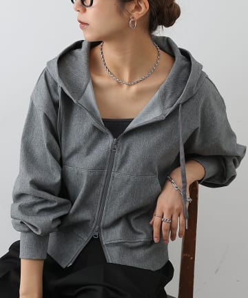 COLONY 2139(コロニー トゥーワンスリーナイン) 【セットアップ対応】4WAYストレッチダブルジップパーカー