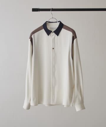 Lui's(ルイス) 【CULLNI exclusive for Lui's】配色切替デザインシャツ