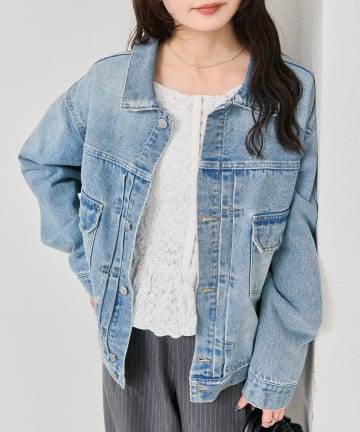 mystic(ミスティック) オーバーデニムジャケット