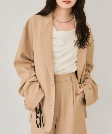 mystic(ミスティック) ドロストスリーブテーラードジャケット