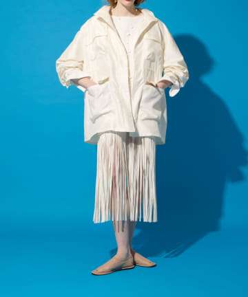 COLLAGE GALLARDAGALANTE(コラージュ ガリャルダガランテ) 【CEPIE./セピエ】フリンジバスクシャツ