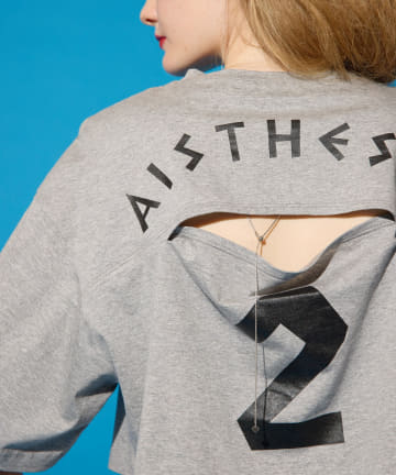 COLLAGE GALLARDAGALANTE(コラージュ ガリャルダガランテ) 【CEPIE./セピエ】バックプリントポンチョTシャツ