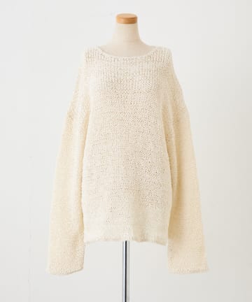 COLLAGE GALLARDAGALANTE(コラージュ ガリャルダガランテ) 【CEPIE./セピエ】テープヤーンニット