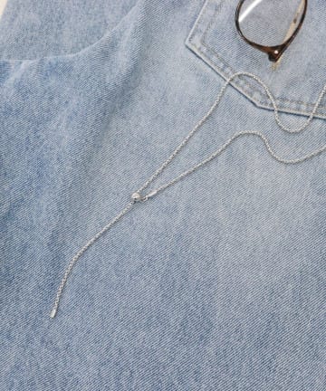 FREDY & GLOSTER(フレディ アンド グロスター) ねじりチェーンアジャストロングネックレス