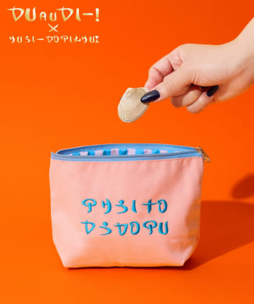 3COINS(スリーコインズ) 架空の国お土産ポーチ／くっきー！×3COINS