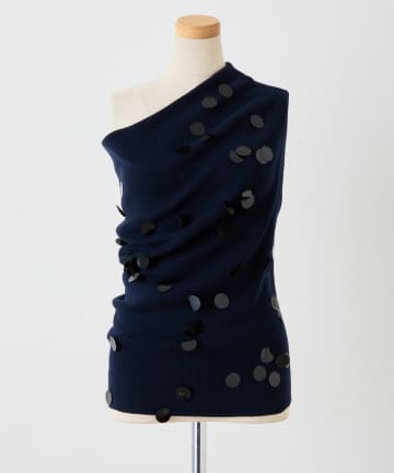 COLLAGE GALLARDAGALANTE(コラージュ ガリャルダガランテ) 【CEPIE./セピエ】スパンコールビスチェ