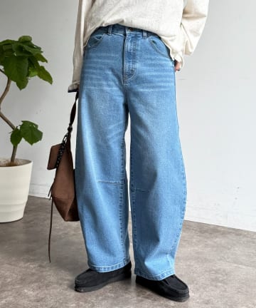 CPCM(シーピーシーエム) レースバレルデニム