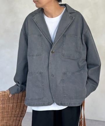 cpcm テーラードジャケット ダブルブレザーテーラードジャケット | CPCM(シーピーシーエム)メンズ